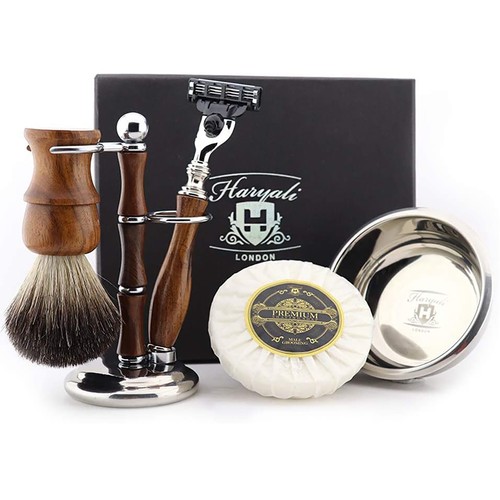 Haryali london holz - london, rasier-set