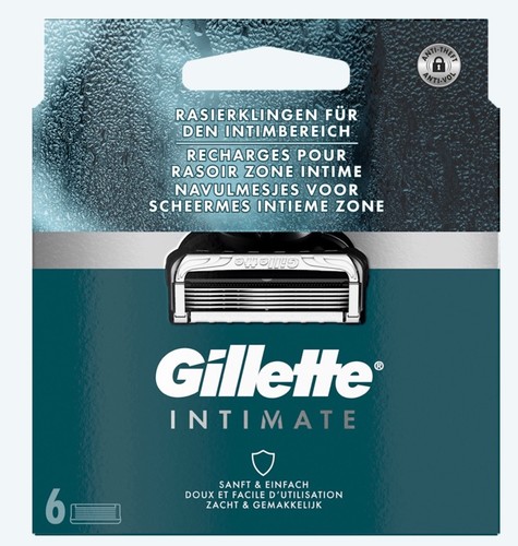 Gillette body intimate - gillette, &
