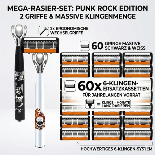 Raptor rasierer set - rasierer, 2