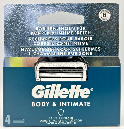 Gillette body intimate - &,