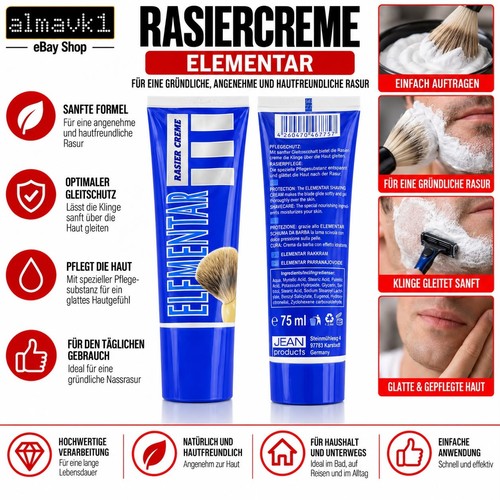 Elementar rasiercreme ml - elementar,