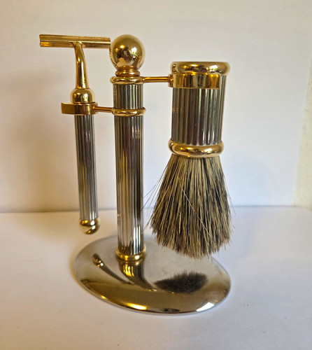 Edles retro rasierset mit - retro,